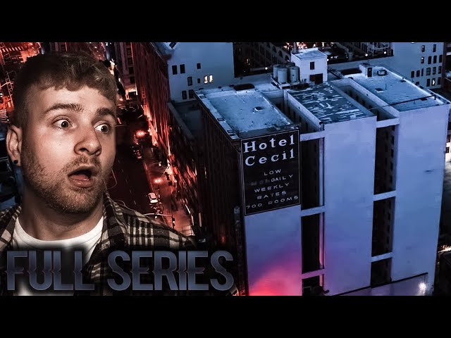 OVERNIGHT in HAUNTED CECIL HOTEL: Portal of the Paranormal (Full Series)