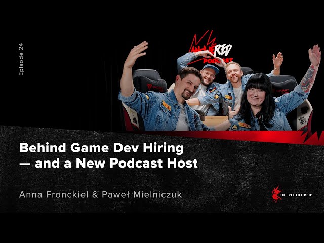 AnsweRED Podcast Episode 24 | Behind Game Dev Hiring — and a New Podcast Host
