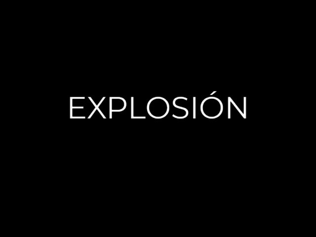 efecto de sonido de explosión