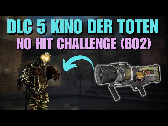 No Hit Challenge, BO2 Zombies - KINO DER TOTEN (INSANE DLC 5 GAME)