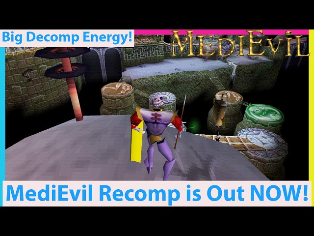 MediEvil Recomp Out Now! PS1 Recomp Fun