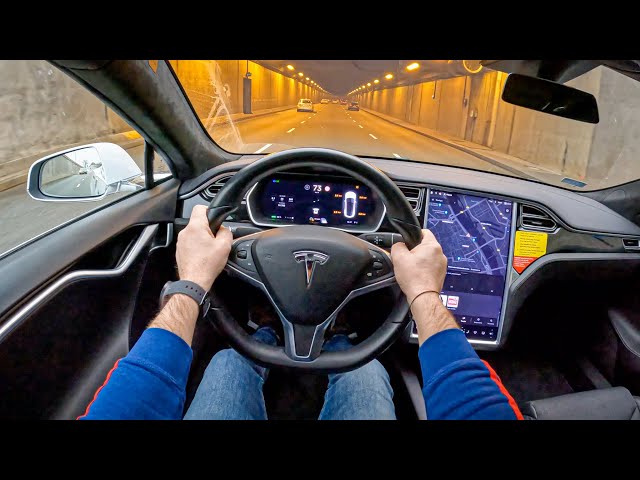 Tesla Model S | POV Test Drive #999 Joe Black