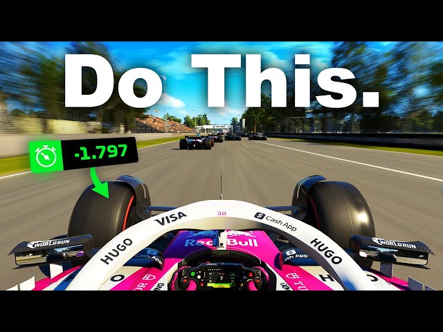 How To ACTUALLY Get Faster on the F1 Game