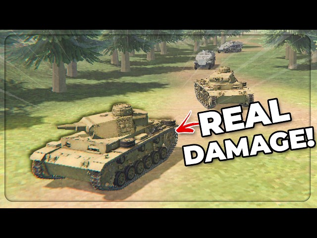 A Retro Tank Game With Realistic Damage?