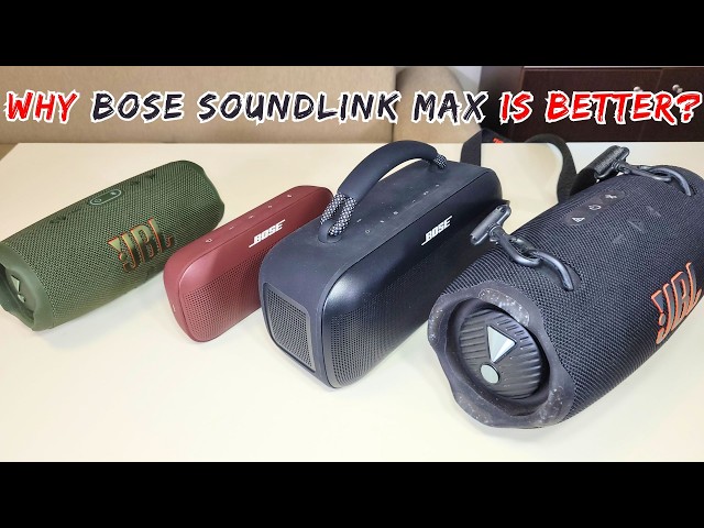 Is Bose Soundlink MAX Really the BEST Portable Speaker?