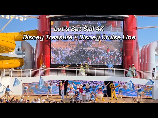 Let's Set Sail 4K - Halloween on the High Seas 2025 - Disney Treasure - Disney Cruise Line