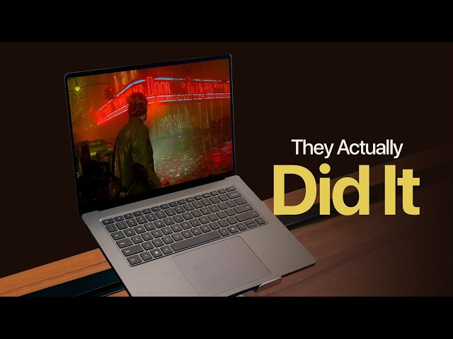Surface Laptop Ultra Gaming: Nobody Expected This