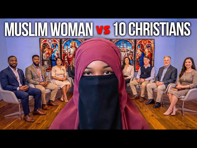 1 Muslim Woman vs 10 Christian Apologists