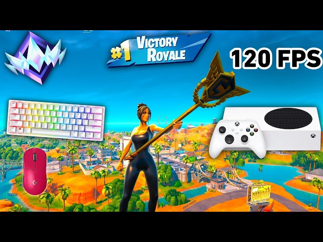 Fortnite Unreal Ranked Reload On Xbox Series S | Keyboard & Mouse Gameplay | 120 FPS | 4K