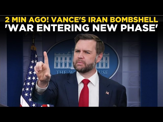 US NEWS LIVE: JD Vance Drops Iran War Bombshell, Declares Conflict Entering New Phase