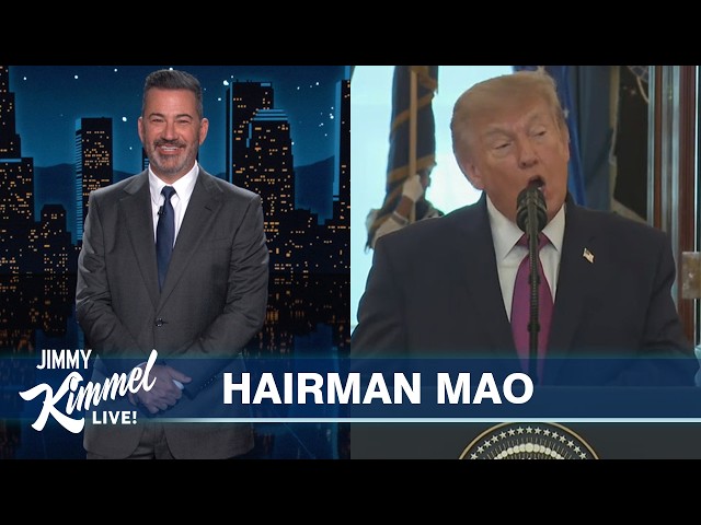 Trump Showers Chinese President with Praise & Jimmy’s Assistant Natalie Interrupts the Monologue