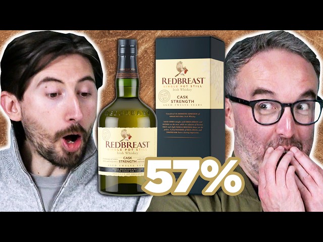 Irish People Try New Redbreast Irish Whiskey (Cask-Strength, 57%/115 Proof)