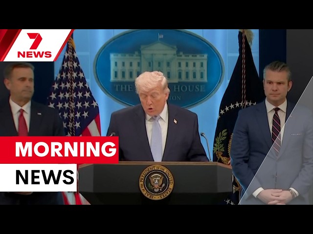 Trump's Iran deadline looms as Australia faces fuel crisis | 7NEWS