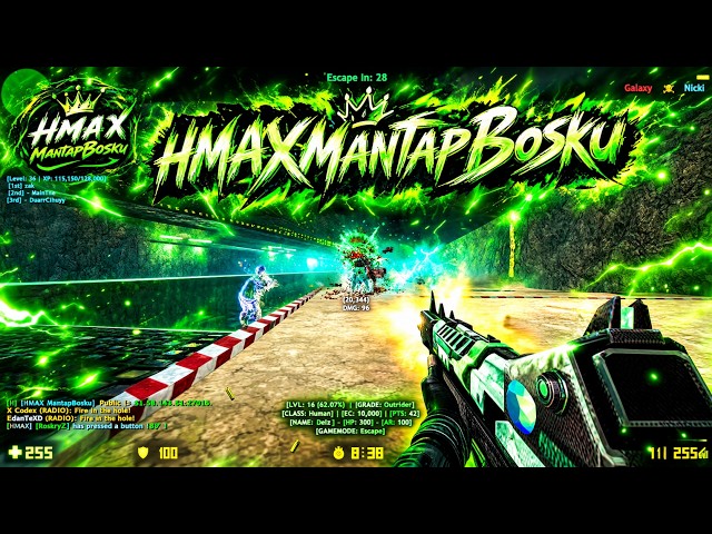 Counter-Strike: Zombie Escape Mod - Map: ze_dust_escape_remake_dpfix - HMAXMantapBosku - Delz