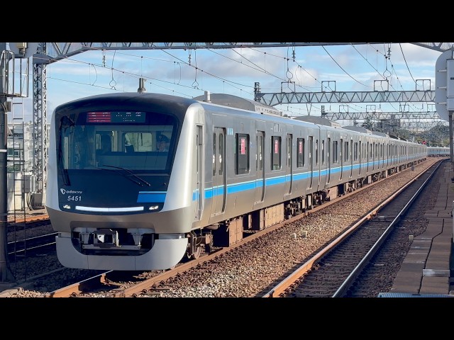 小田急5000形5051x10 和泉多摩川 通過 2026/09/14
