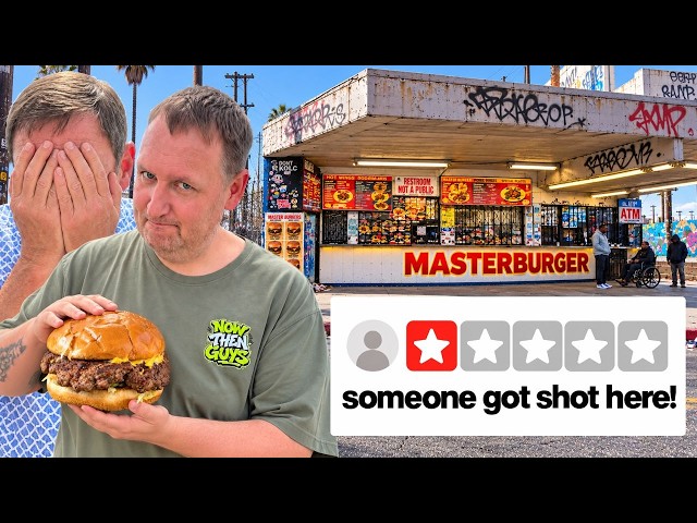 The Most Dangerous Restaurant In LA! (We Were Worried)