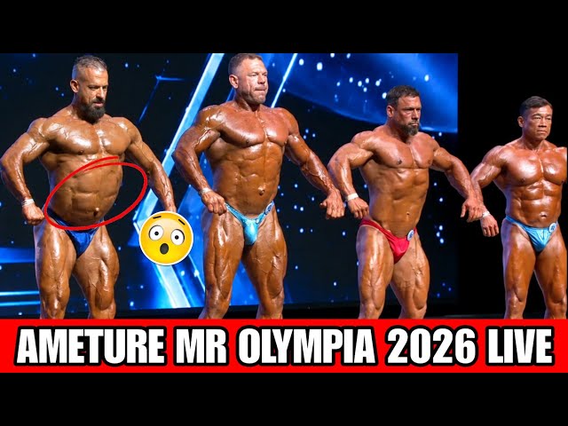 Amateur Mr. Olympia 2026 Live Prejudging
