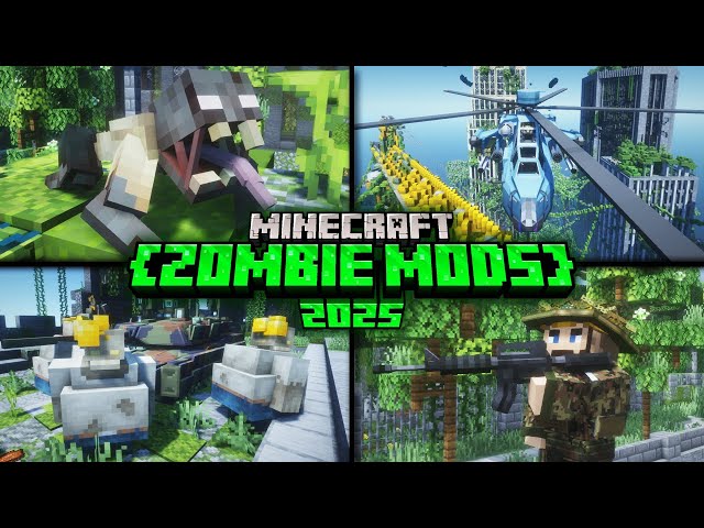Top 20 New Minecraft Zombie Apocalypse Mods in 2025 (Forge/Fabric)
