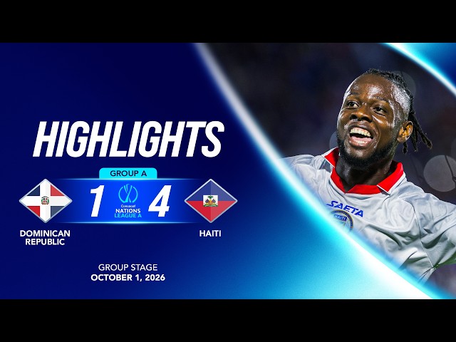 Dominican Republic vs Haiti | 26/27 Concacaf Nations League Group Stage