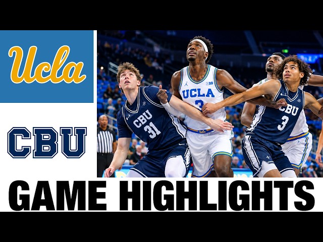 #22 UCLA vs Cal Baptist Highlights (Exhibition) | NCAA Men's Basketball 2026