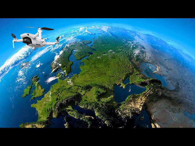 A Drone Flight Over Every Country on Earth
