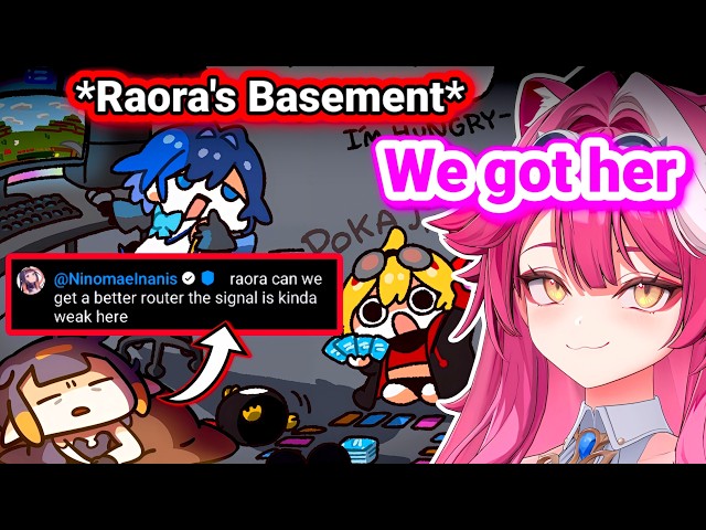 𝗥𝗮𝗼𝗿𝗮 𝗻𝗼𝘄 𝗲𝘃𝗲𝗻 𝗴𝗼𝘁 𝗜𝗻𝗮 𝗶𝗻 𝗵𝗲𝗿 𝗕𝗮𝘀𝗲𝗺𝗲𝗻𝘁?!