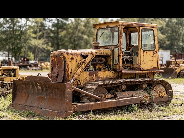 Restoring an ABANDONED 1972 Caterpillar D9G Bulldozer! (Full Timelapse)