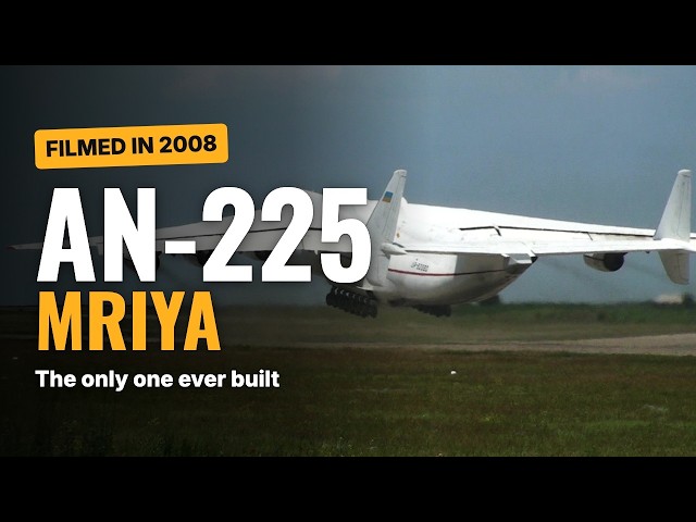 The An-225 Mriya in 2008: Loading Helicopters & Take-off (Remastered 1080p60 HDR)