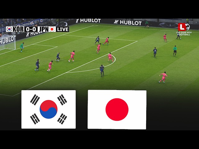 South Korea U23 vs Japan U23 | Asian Games - Final 2026 | Video Game Simulation | eFootball Gameplay