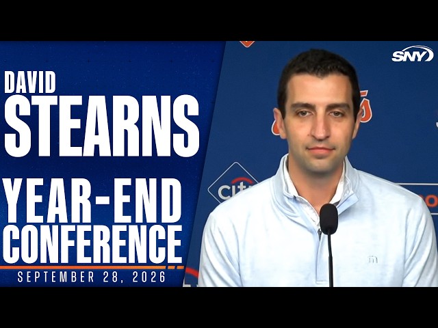 David Stearns on what went wrong for Mets in 2026, his plans to make the team better moving forward