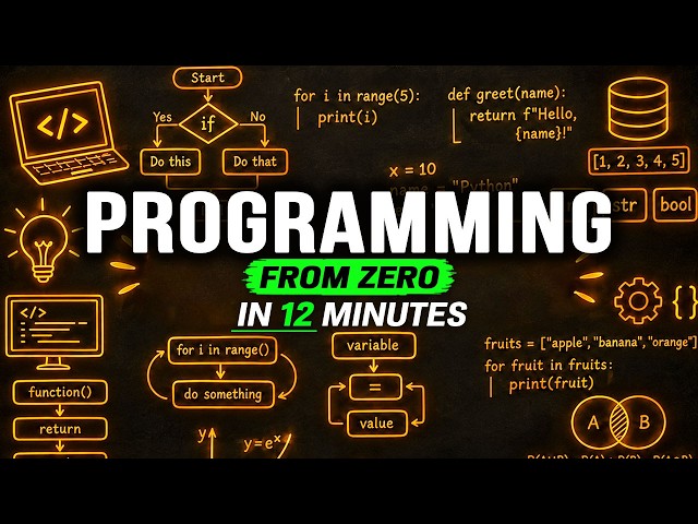 All Of Programming Explained in 12 Minutes
