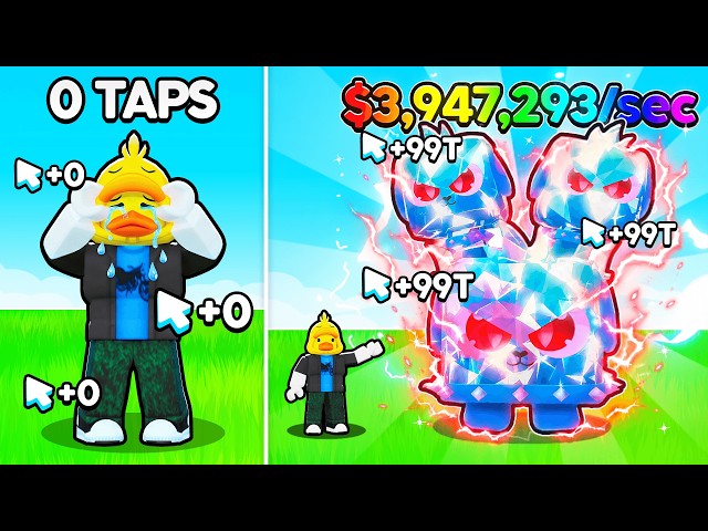 I Made $9,305,281 TAPPING in Roblox Tap Simulator!