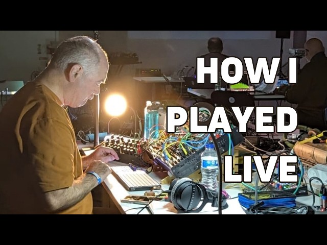 How I Played Live Techno on a Modular Synth — Built Around the Vhikk X