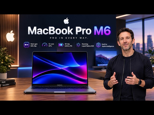 Apple M6 MacBook Pro LEAKED! 12-Core GPU Beast — But NO OLED?! 😱
