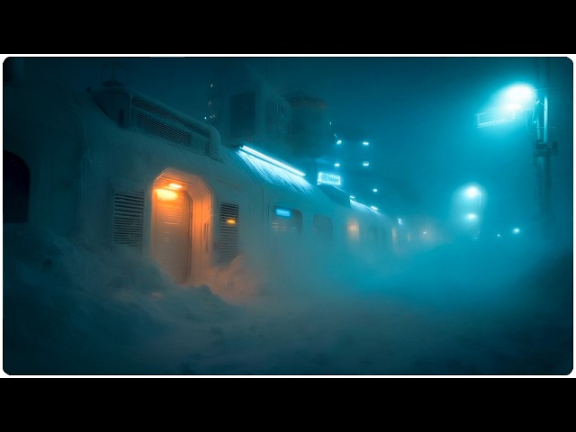 The Deepest I've Ever Slept: Soothing Snowstorm Sounds at an Arctic Outpost | Spatial Windy ASMR