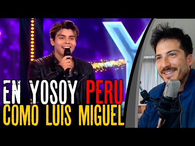 BRAYON and his PARTICIPATION on PERUVIAN TV, he's back to IMITATING LUIS MIGUEL