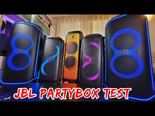 JBL Partybox Ultimate, 1000, 710, 320, 120, Boombox 3 Outdoor Speaker test