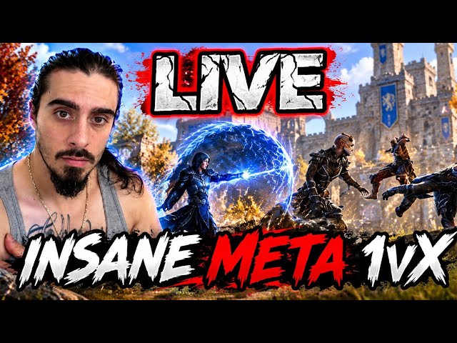 🔴ESO PvP LIVE! Theorycrafting the NEW META Builds | 1vX Madness
