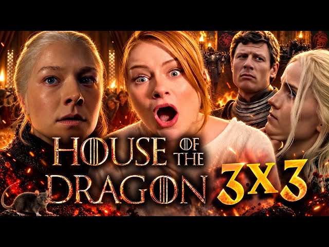 House of the Dragon 3x3 FIRST TIME REACTION!!