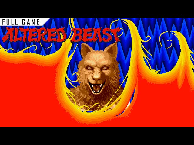 Altered Beast | Sega Genesis | Full Game [Upscaled to 4K using xBRz]