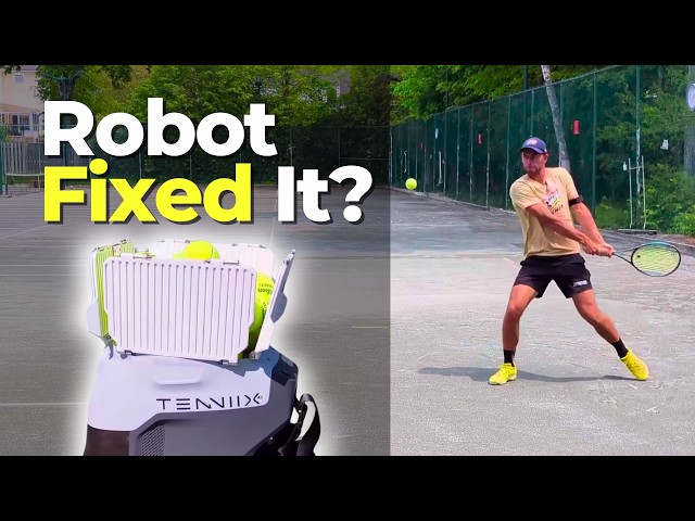 Can This Robot Fix My Backhand?! (I Was Skeptical...)