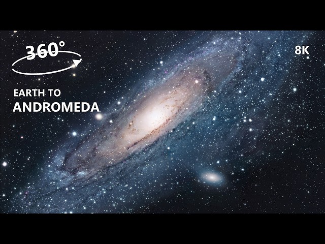 360 VR : Journey to the core of Andromeda Galaxy | Documentary | 8K