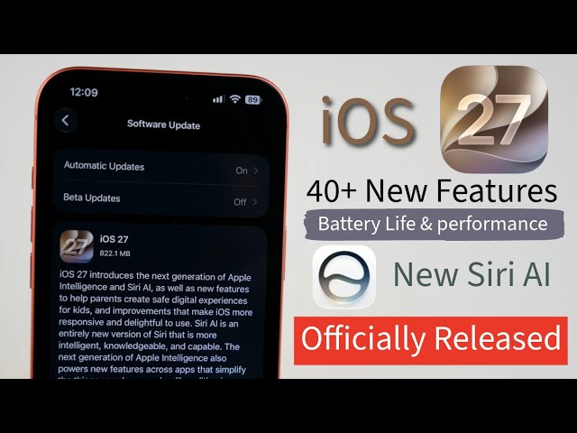 iOS 27 is Officially Released | 40 New Features in Telugu on PocketTech