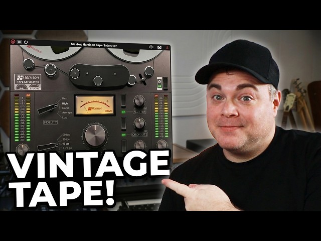 Check Out Harrison Audio Tape Saturator Plugin