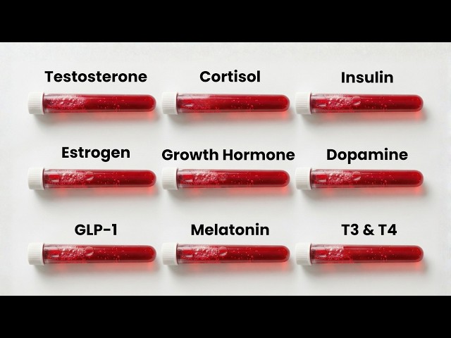 Every Major HORMONES Explained in 8 Minutes (No BS)