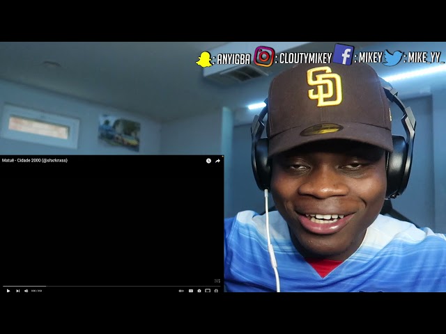 GRINGO REACT 🇺🇸 Matuê - Cidade 2000 | REACTION