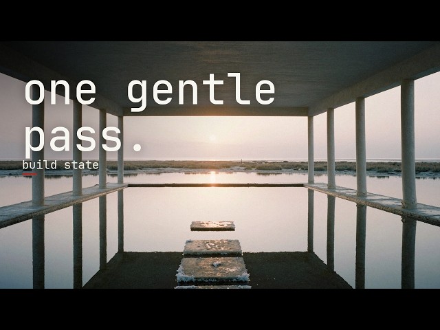 Patience, One Gentler Pass at a Time · dub techno for careful work