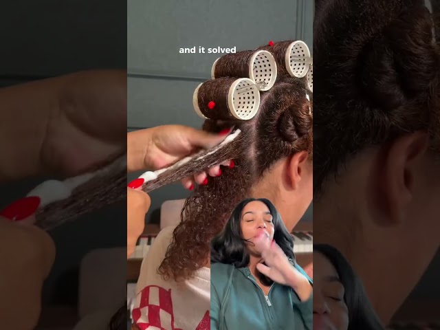 Roller Set Tutorial on Natural Hair: Foam vs. No Foam