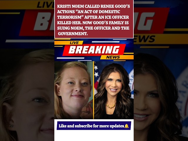 Renee Good’s Family Files Lawsuits#ReneeGood #USNews #BreakingNews #Minnesota #ICE #NewsUpdate#cbsn