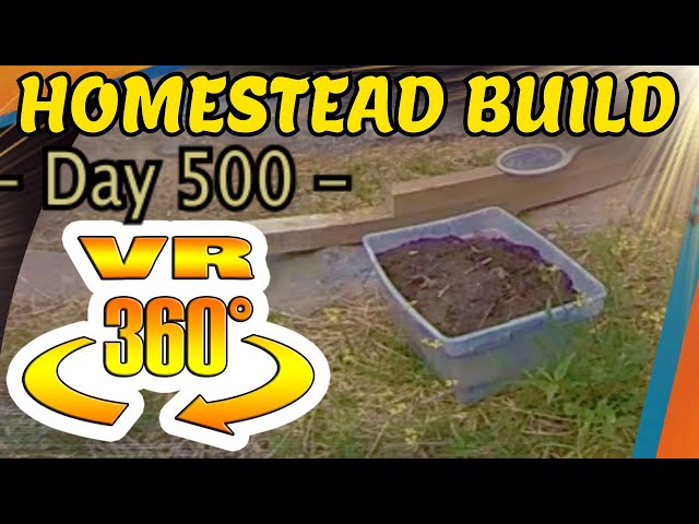 Homestead Building - Planting Peach Trees